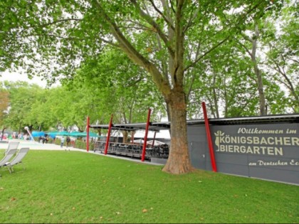 Photo: Konigsbacher Biergarten am Deutschen Eck